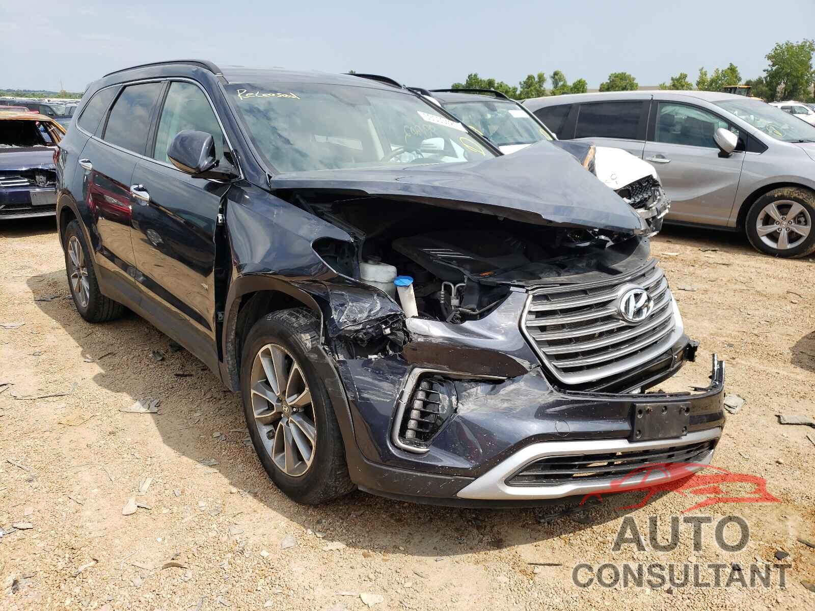 HYUNDAI SANTA FE 2017 - KM8SM4HF1HU179193