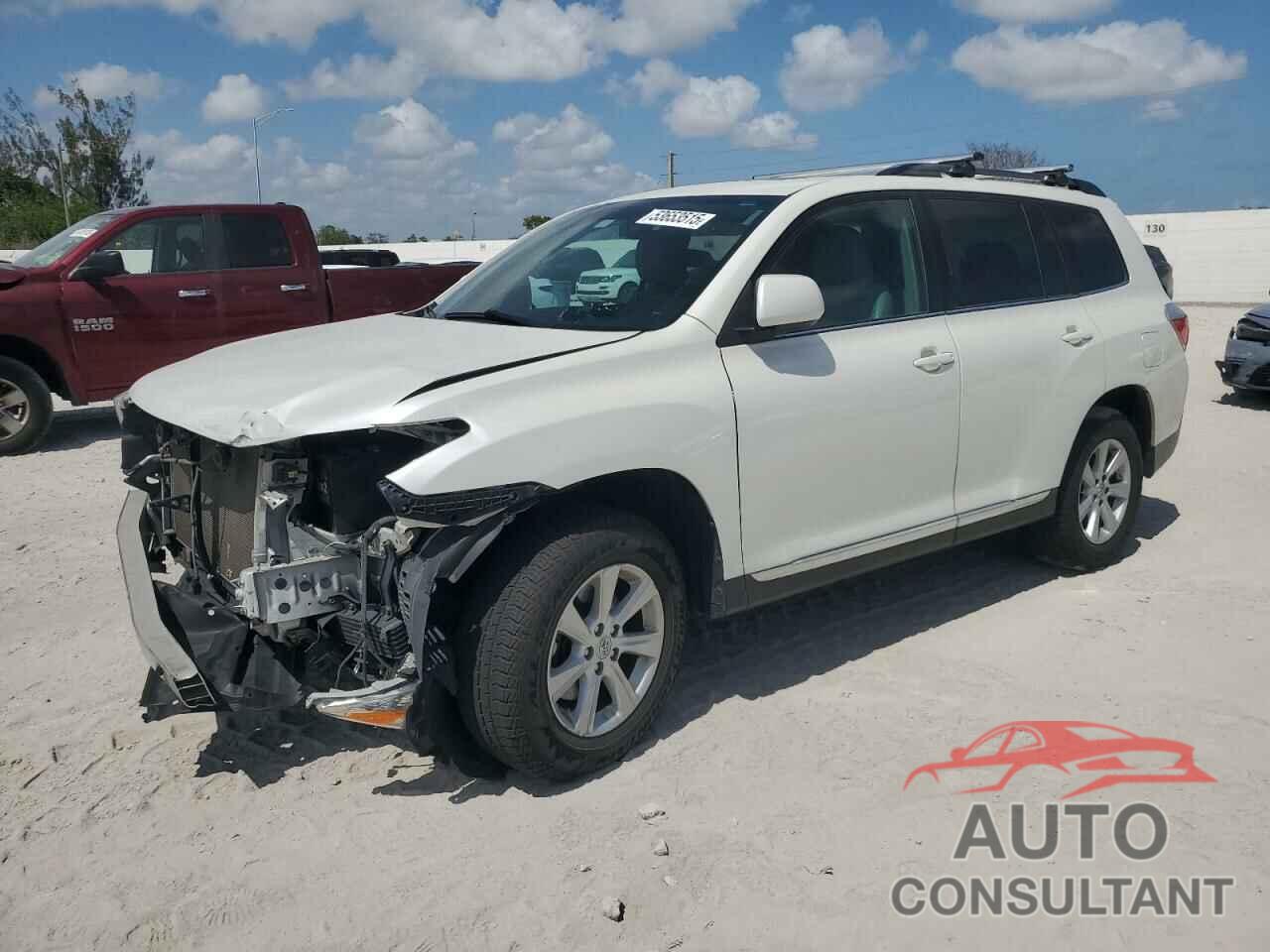 TOYOTA HIGHLANDER 2013 - 5TDZK3EH7DS139630