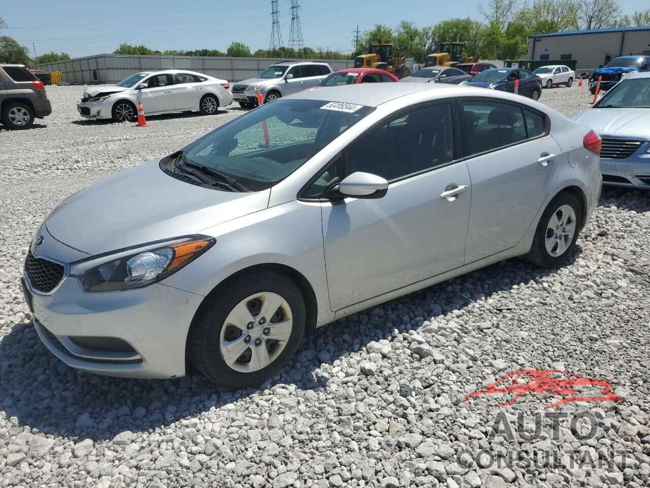 KIA FORTE 2016 - KNAFK4A65G5501409