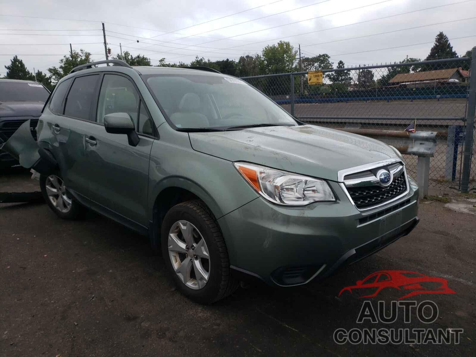 SUBARU FORESTER 2016 - JF2SJADC9GH504849