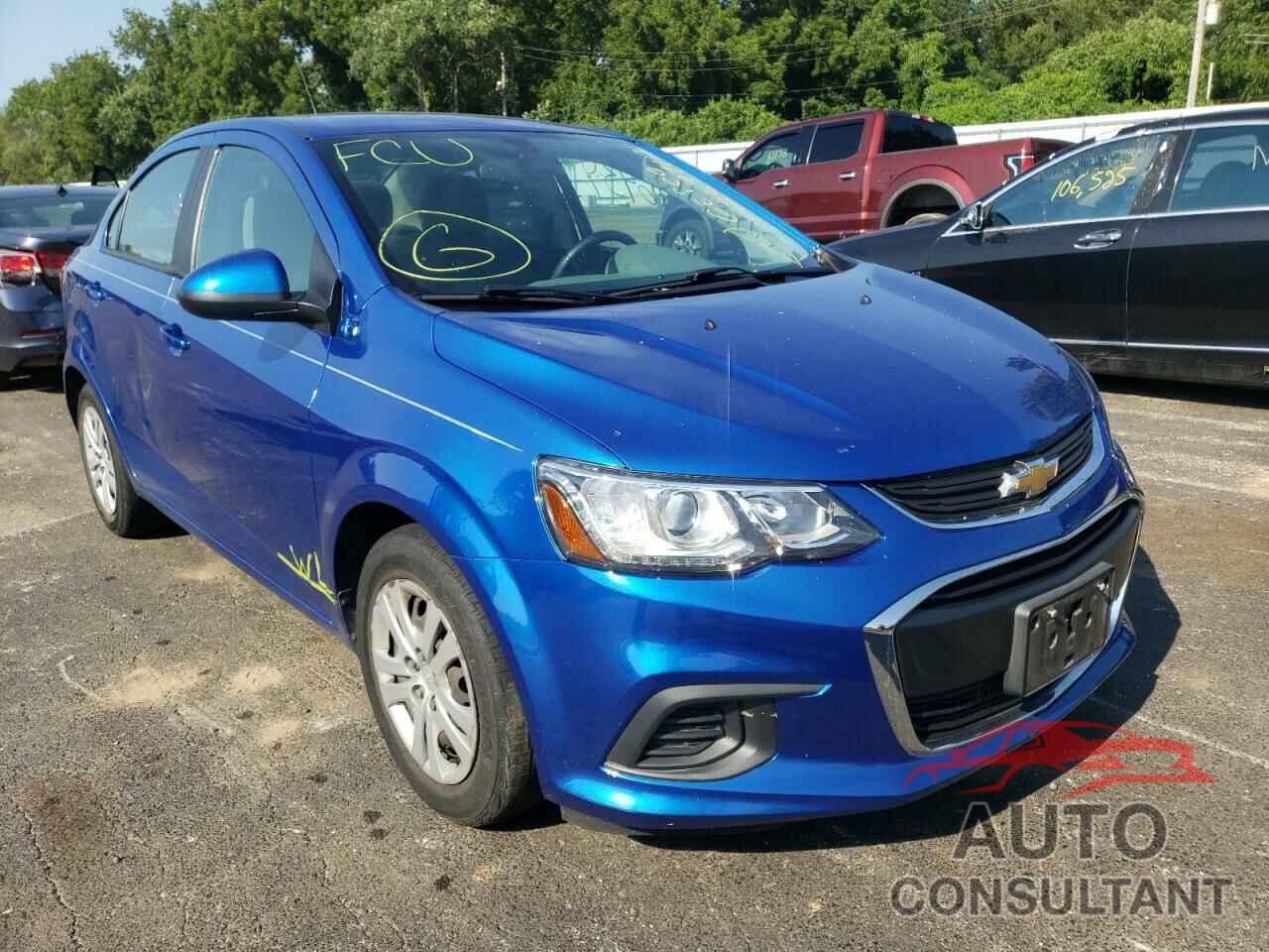 CHEVROLET SONIC 2017 - 1G1JB5SH6H4102995