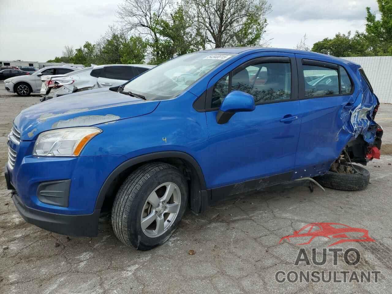 CHEVROLET TRAX 2016 - KL7CJNSB2GB632516