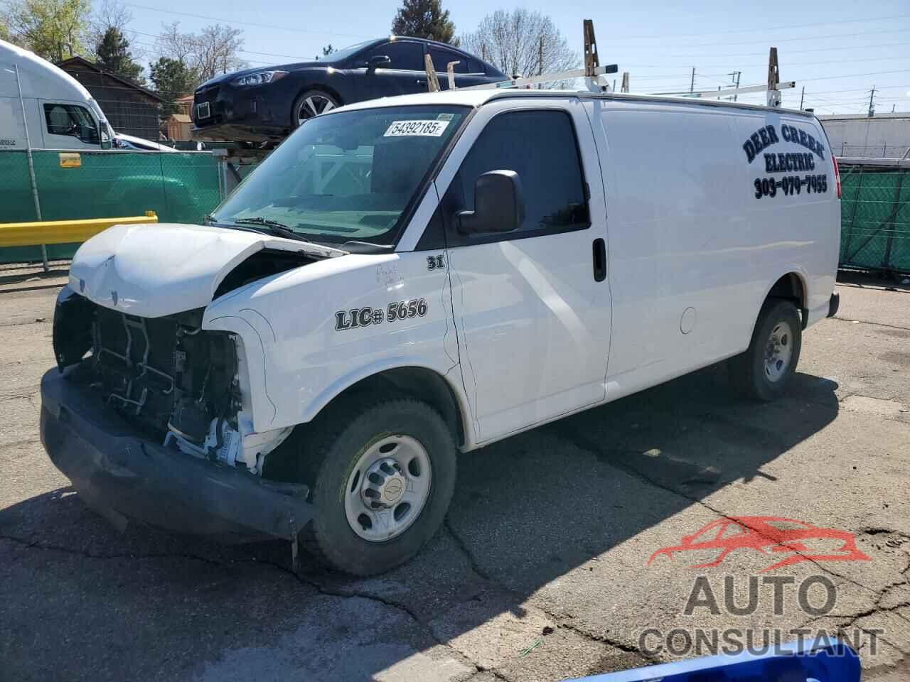 CHEVROLET EXPRESS 2012 - 1GCWGFCA1C1193688