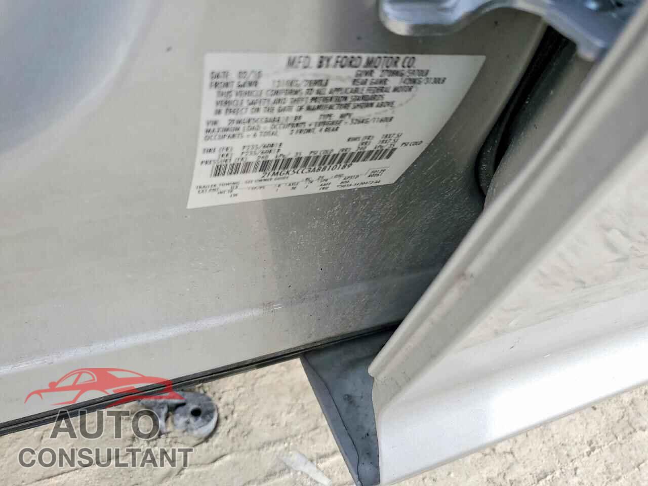 FORD FLEX 2010 - 2FMGK5CC3ABB10189