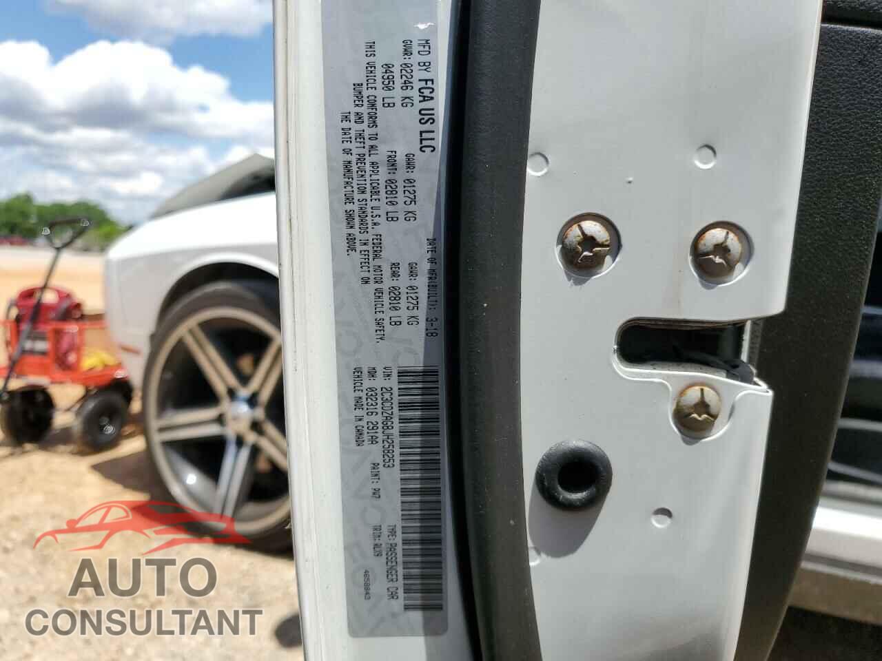 DODGE CHALLENGER 2018 - 2C3CDZAG8JH258253