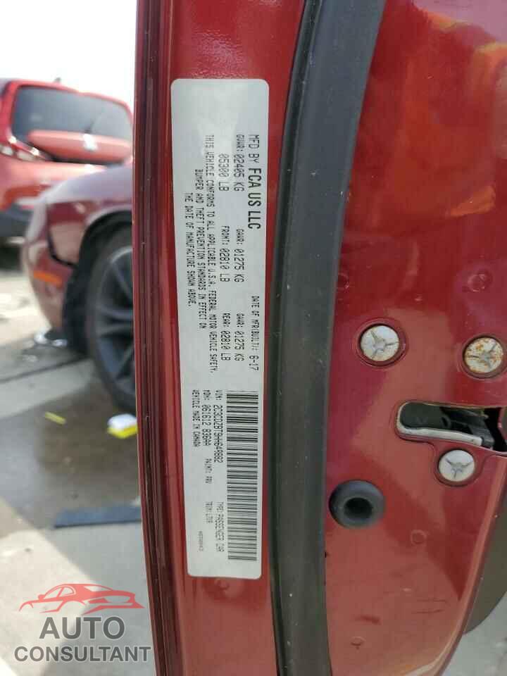 DODGE CHALLENGER 2017 - 2C3CDZBT9HH648882