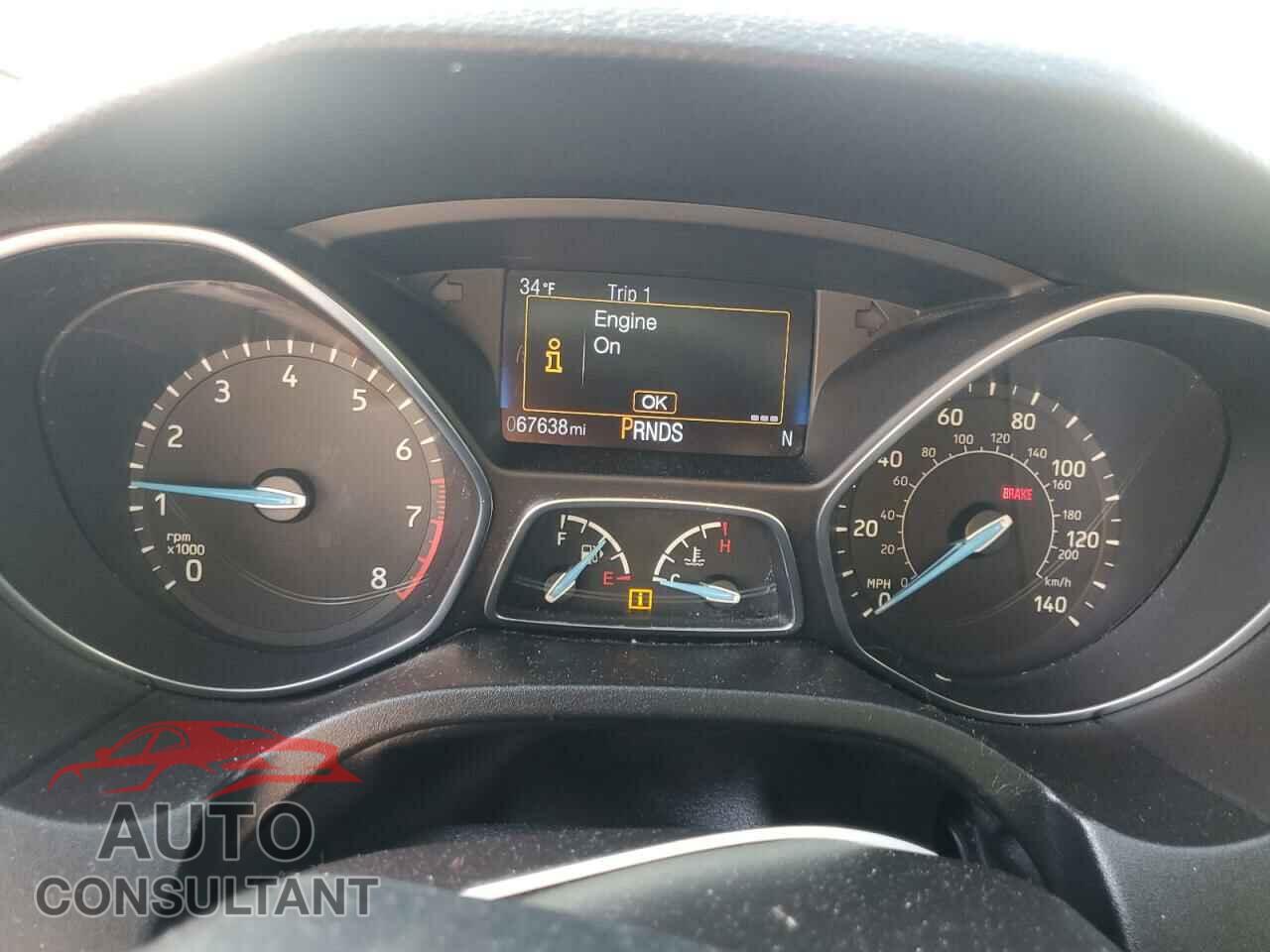 FORD FOCUS 2017 - 1FADP3H2XHL336467