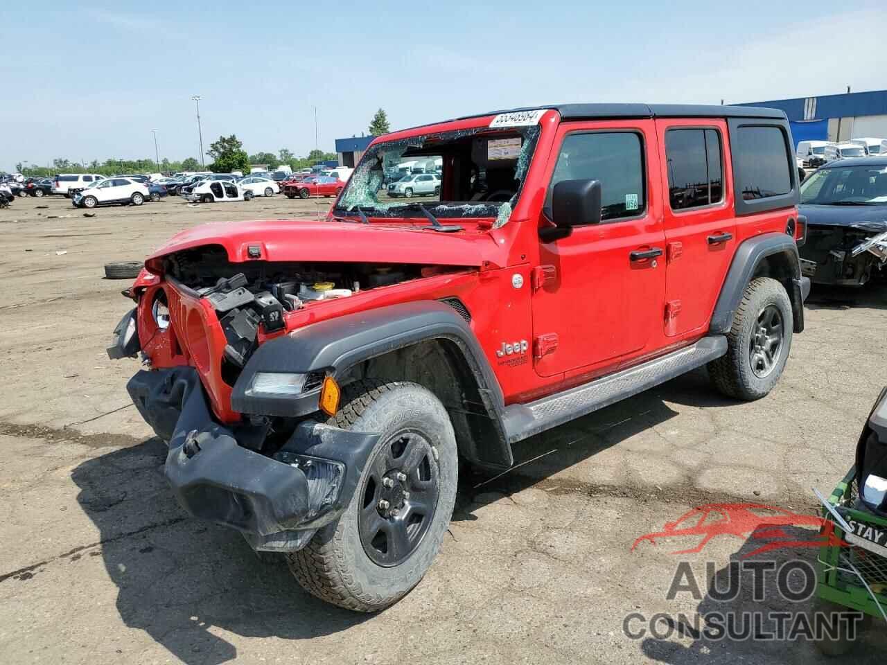 JEEP WRANGLER 2018 - 1C4HJXDG7JW201439