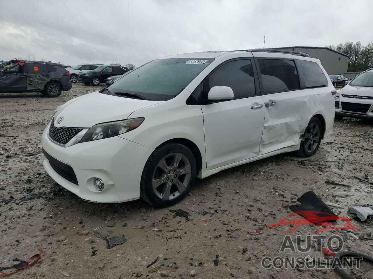 TOYOTA SIENNA 2014 - 5TDXK3DC1ES466779