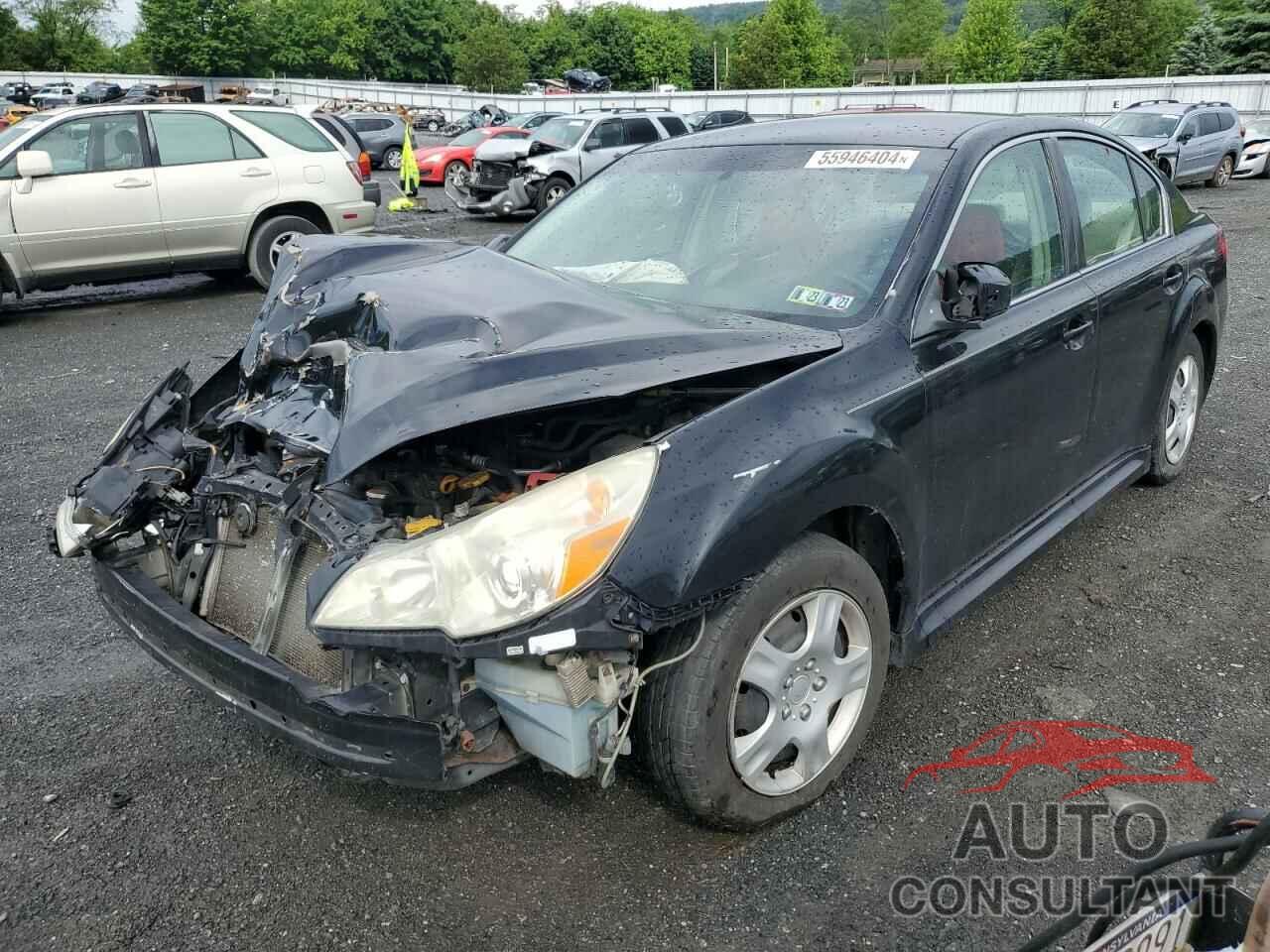 SUBARU LEGACY 2011 - 4S3BMBA6XB3230299