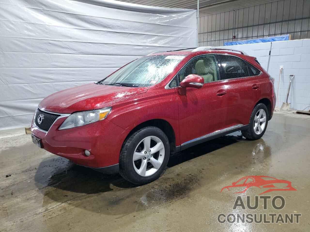 LEXUS RX350 2010 - 2T2BK1BA2AC061545