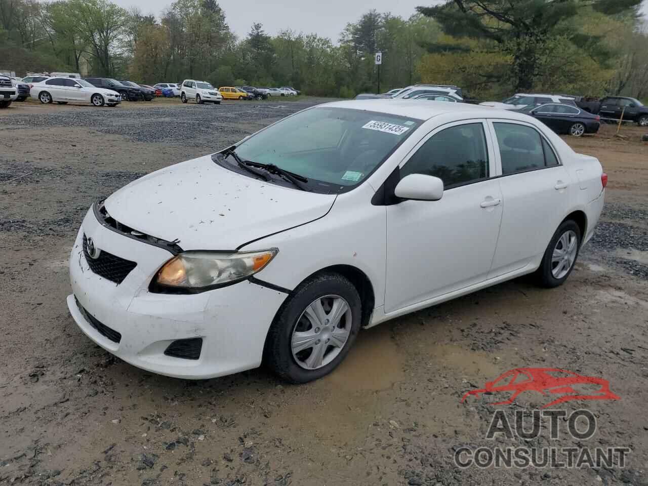 TOYOTA COROLLA 2009 - 1NXBU40EX9Z060336
