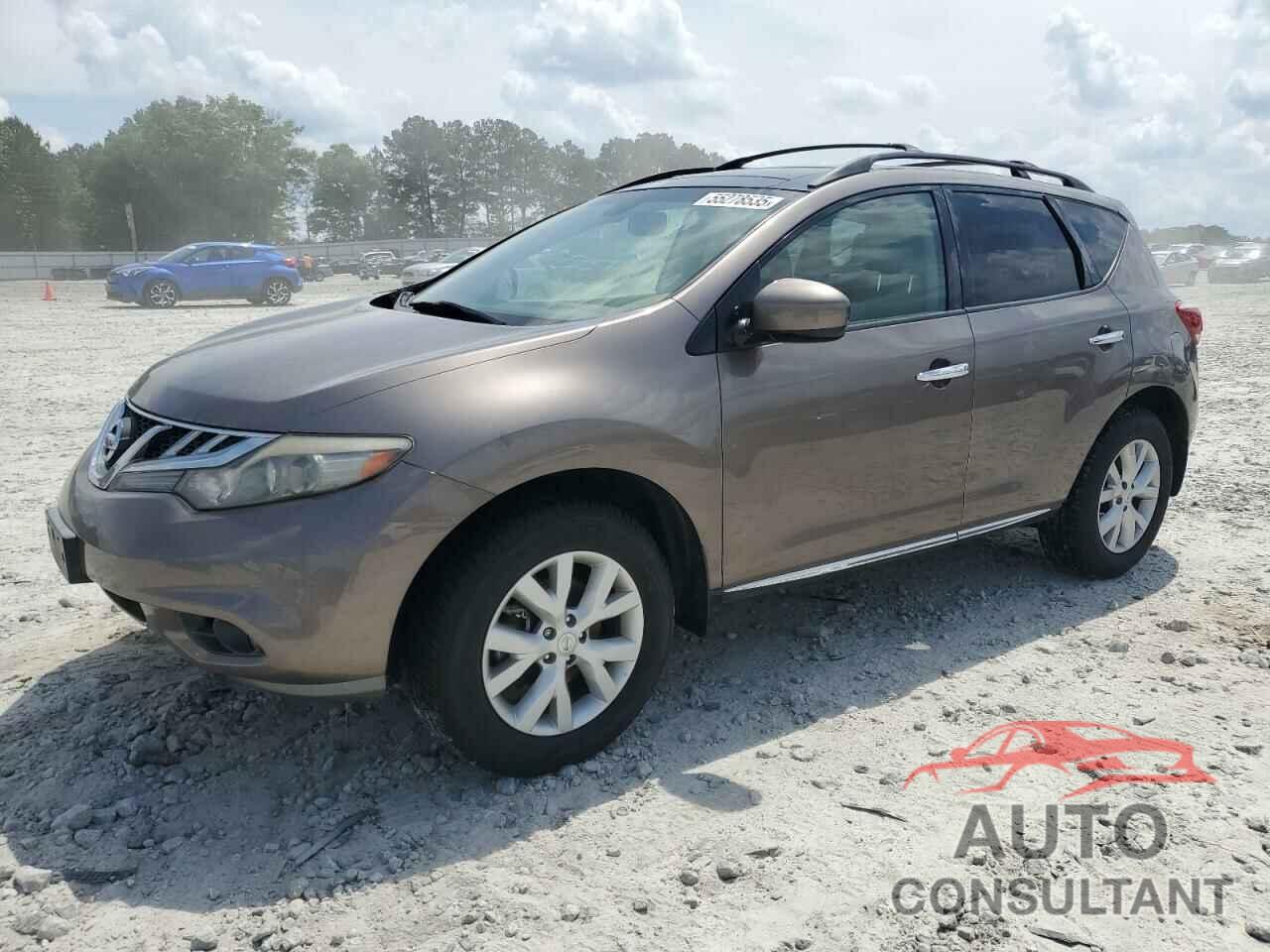 NISSAN MURANO 2012 - JN8AZ1MU8CW107073
