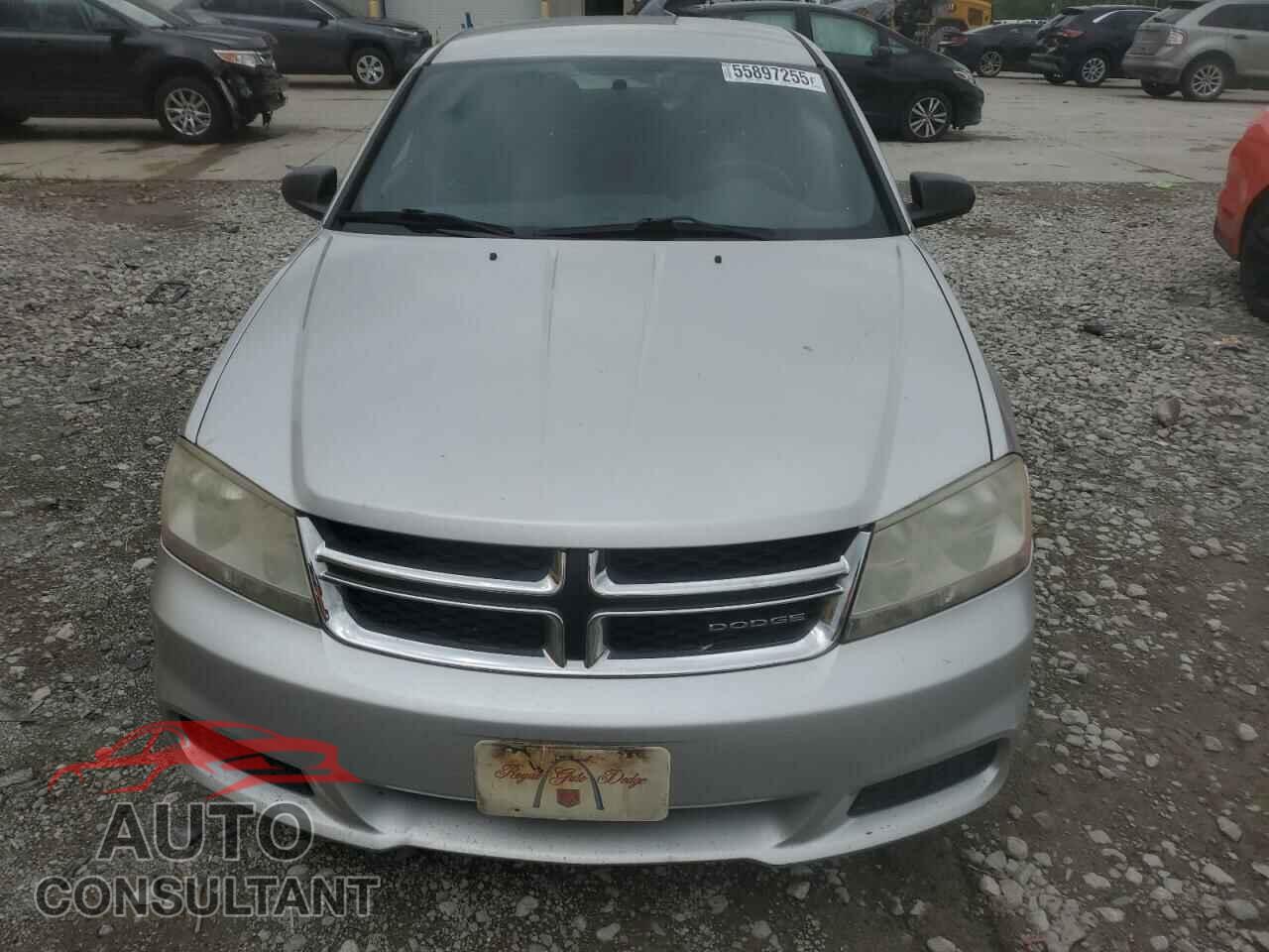 DODGE AVENGER 2012 - 1C3CDZAB8CN167661