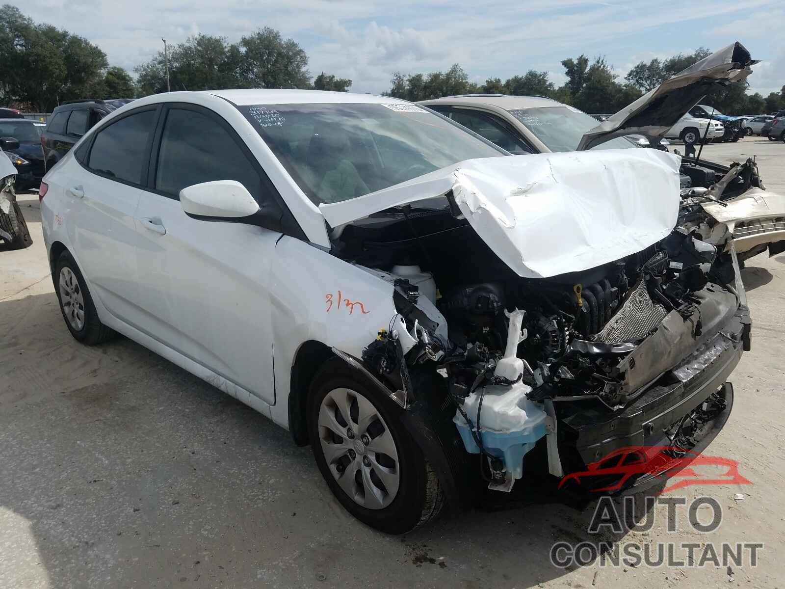 HYUNDAI ACCENT 2017 - KMHCT4AE3HU341608