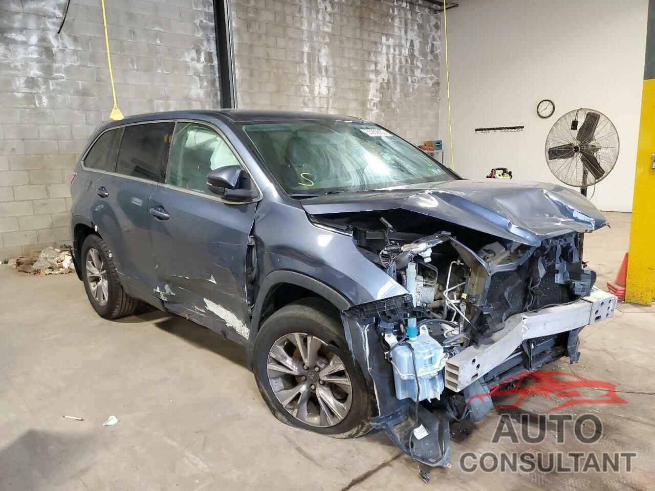 TOYOTA HIGHLANDER 2016 - 5TDBKRFH0GS326330