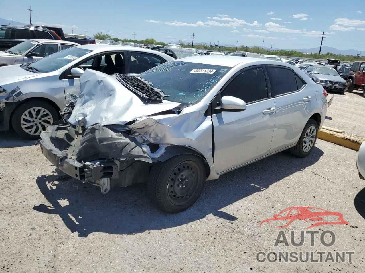 TOYOTA COROLLA 2019 - 2T1BURHE2KC236787