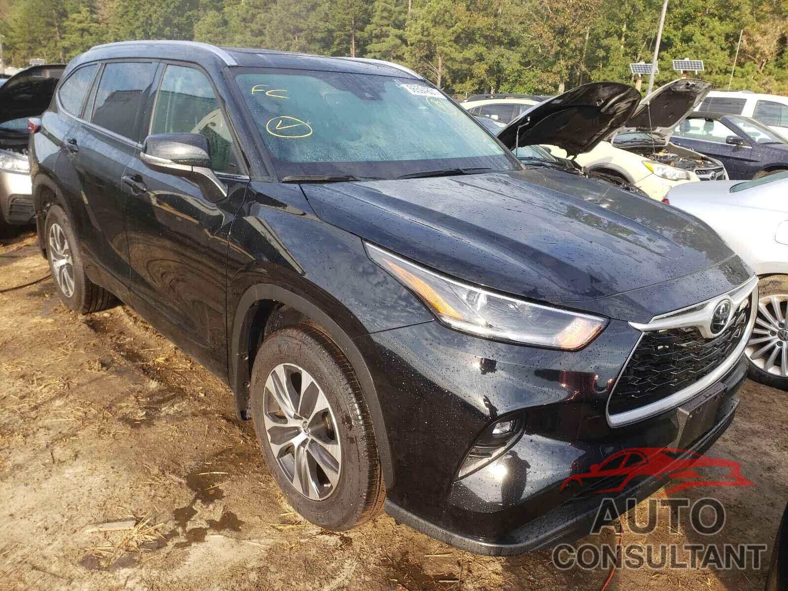 TOYOTA HIGHLANDER 2021 - 5TDGZRBH8MS131658