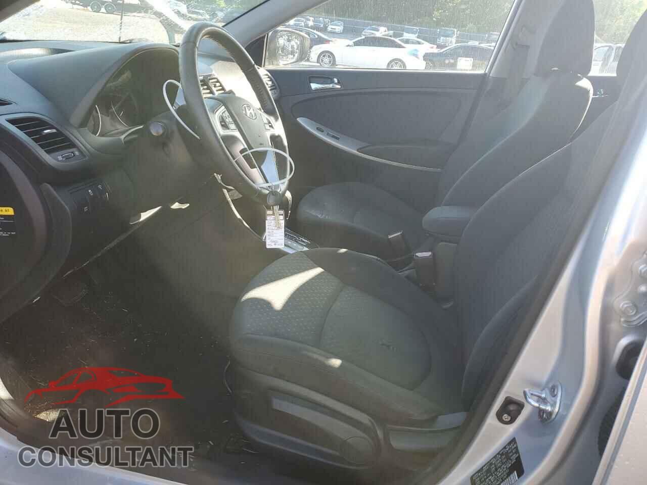 HYUNDAI ACCENT 2012 - KMHCU5AE7CU044630