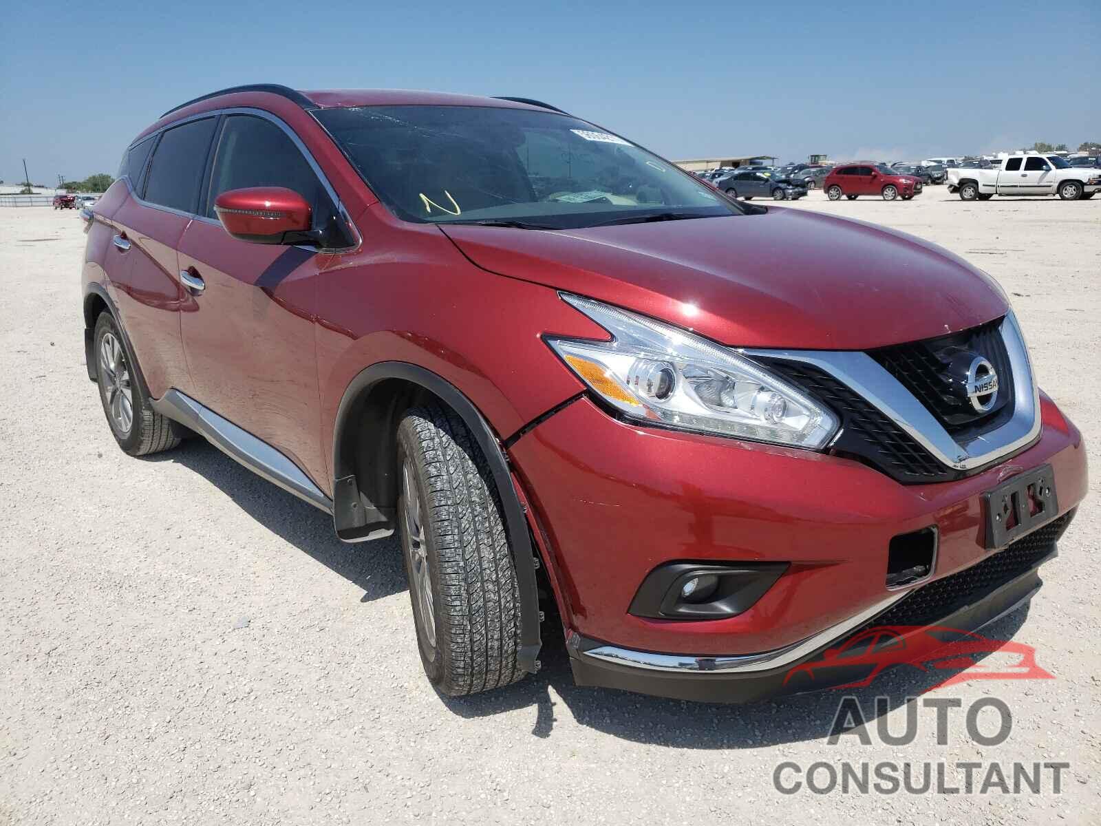 NISSAN MURANO 2016 - 5N1AZ2MG7GN131870