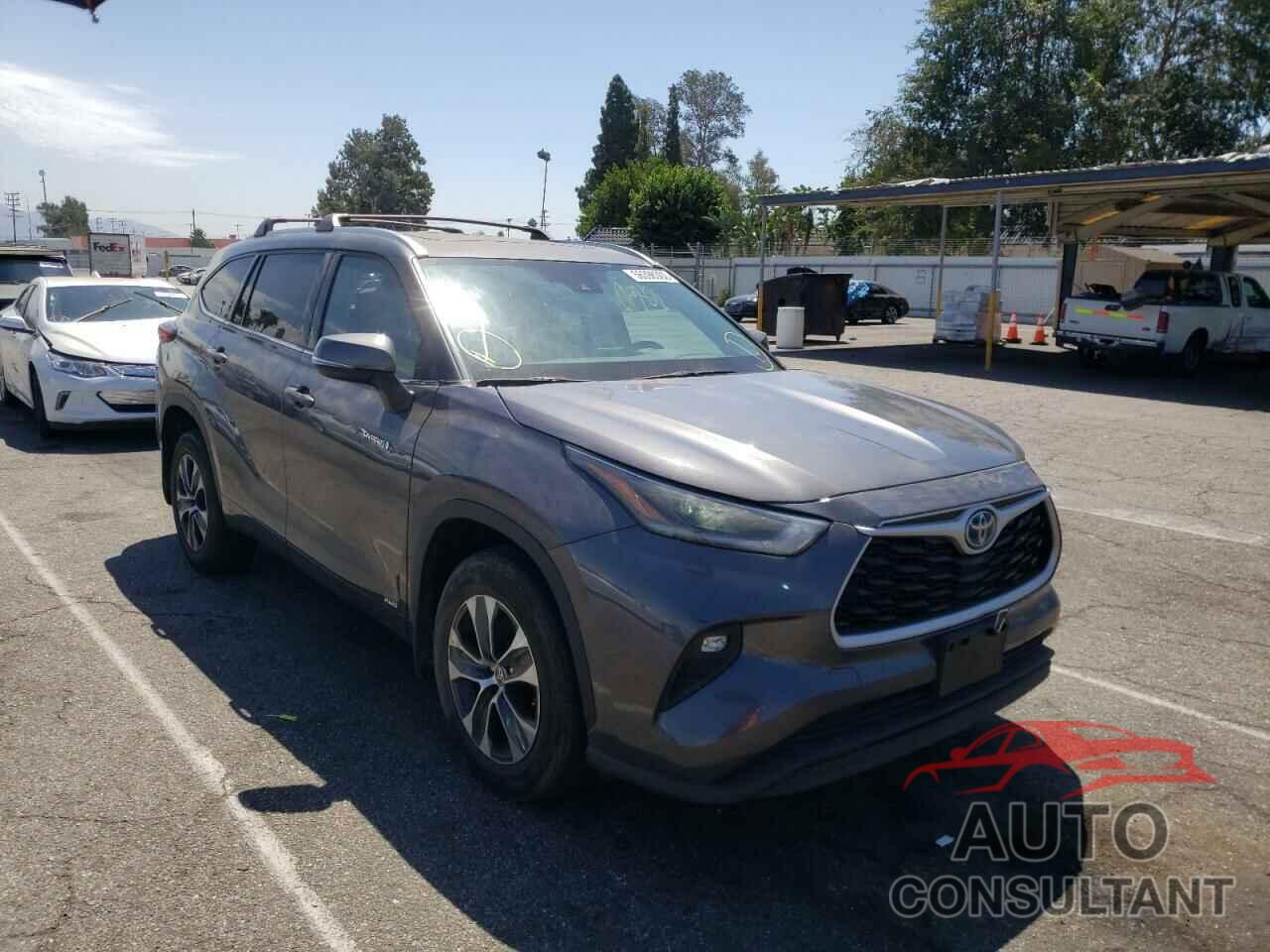 TOYOTA HIGHLANDER 2021 - 5TDHBRCH7MS526700