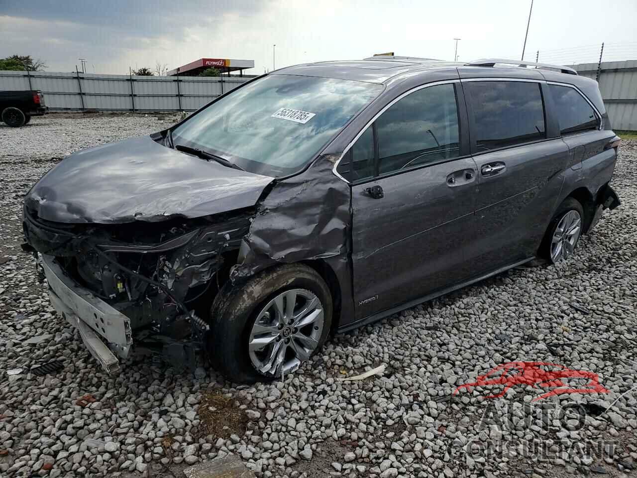 TOYOTA SIENNA 2021 - 5TDZRKEC6MS039819