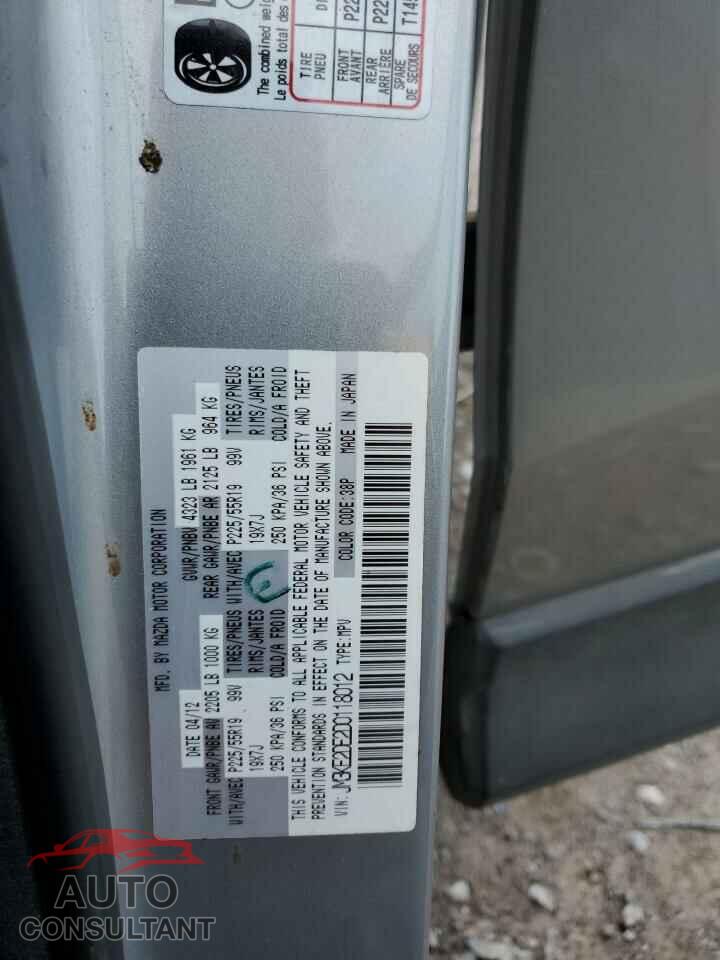 MAZDA CX-5 2013 - JM3KE2DE2D0118012