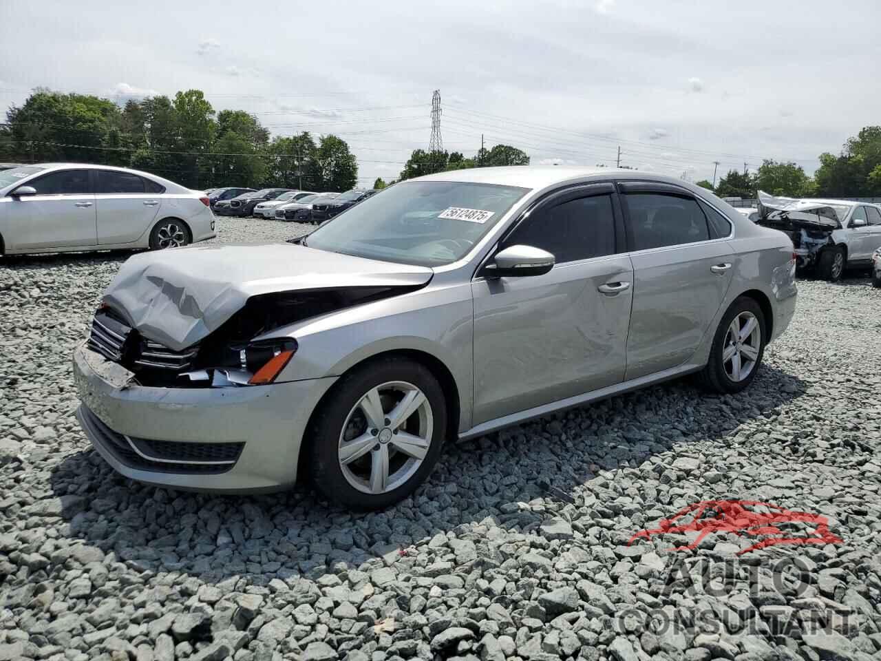 VOLKSWAGEN PASSAT 2012 - 1VWBP7A30CC025860