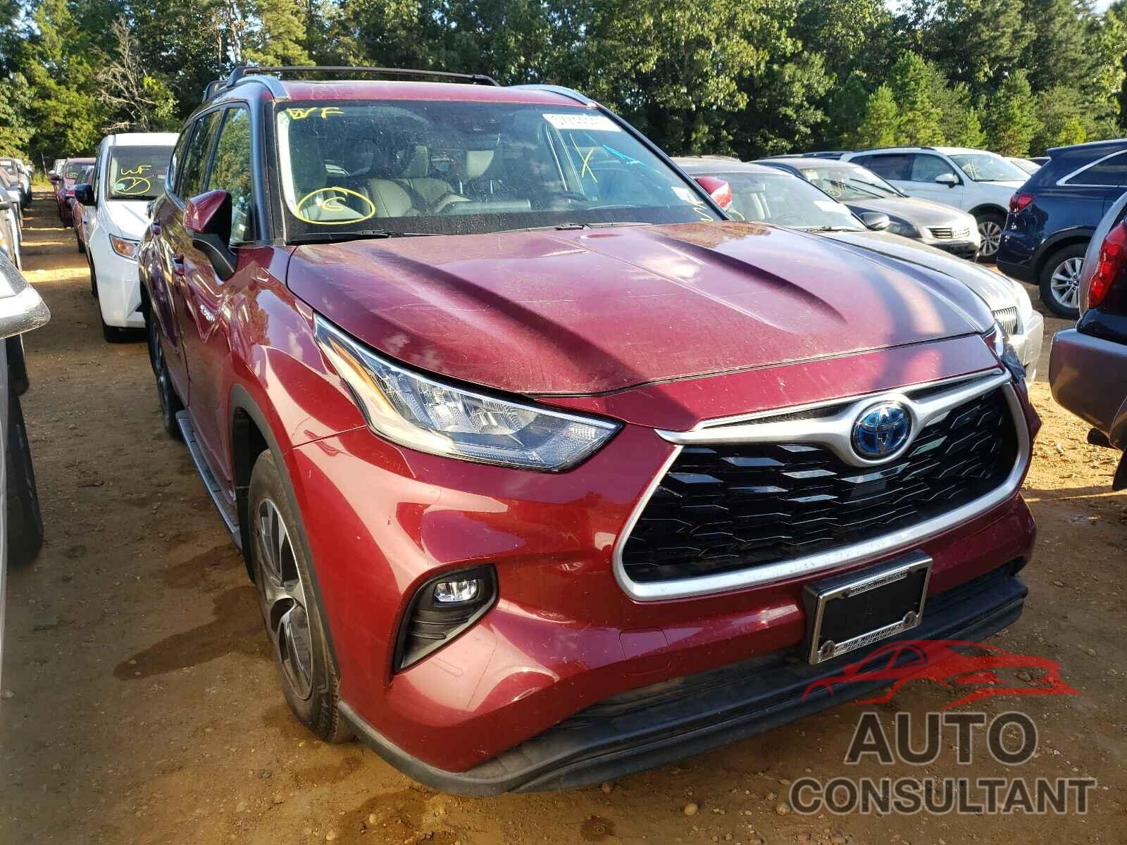 TOYOTA HIGHLANDER 2020 - 5TDHBRCH3LS501968