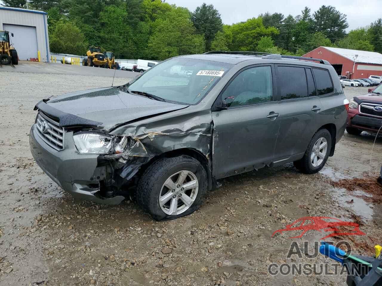 TOYOTA HIGHLANDER 2010 - 5TDBK3EH3AS024231