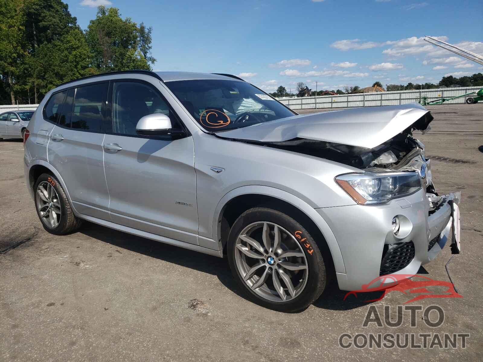 BMW X3 2016 - 5UXWX9C54G0D90856