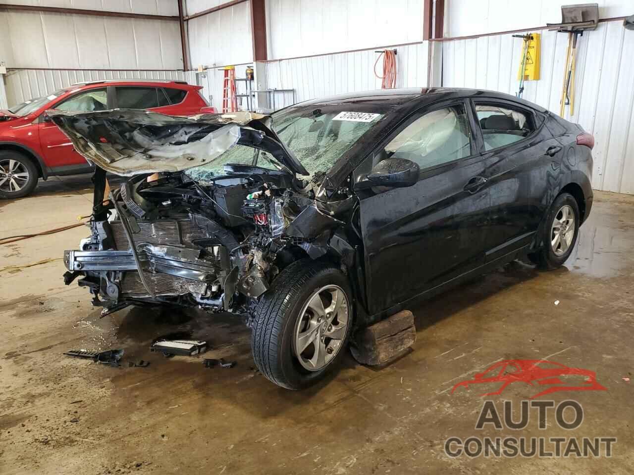 HYUNDAI ELANTRA 2014 - KMHDH4AE9EU218719