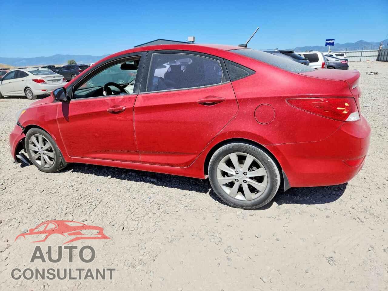 HYUNDAI ACCENT 2012 - KMHCU4AE9CU168568
