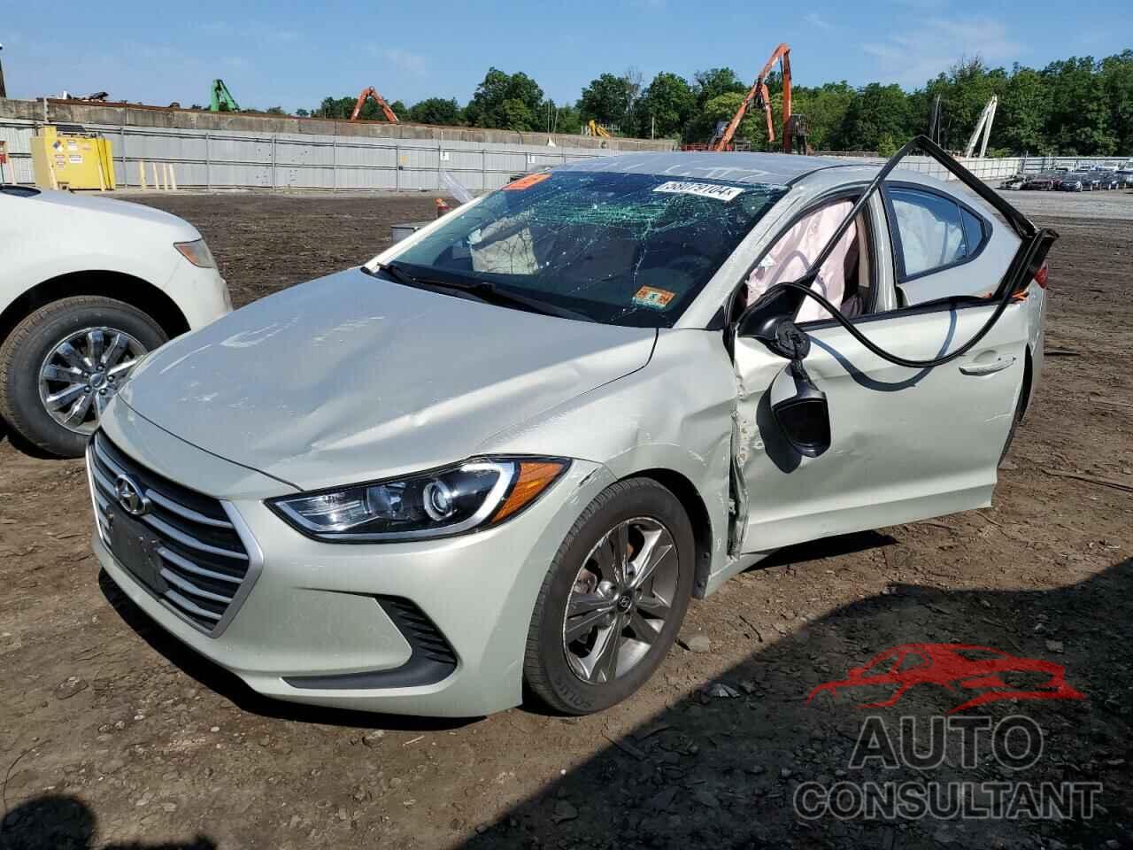 HYUNDAI ELANTRA 2018 - 5NPD84LF4JH245471