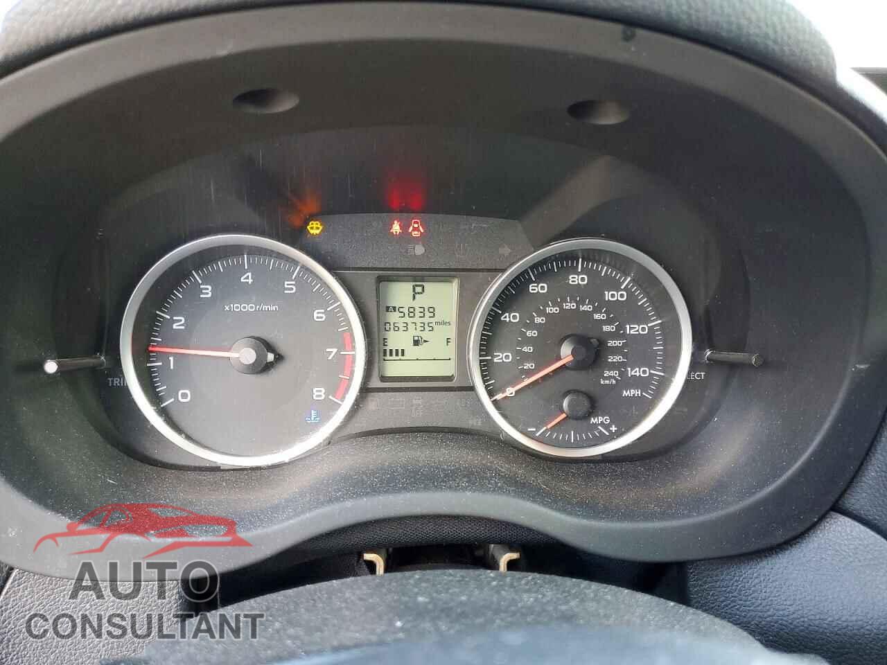 SUBARU XV 2014 - JF2GPAVC8E8314962