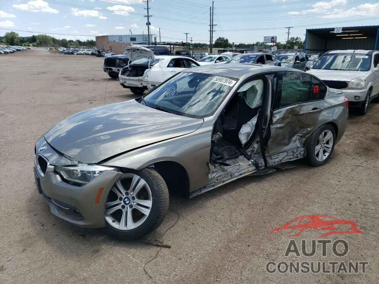 BMW 3 SERIES 2016 - WBA8F1C57GK438539