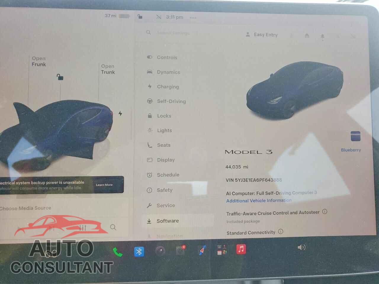 TESLA MODEL 3 2023 - 5YJ3E1EA6PF643888