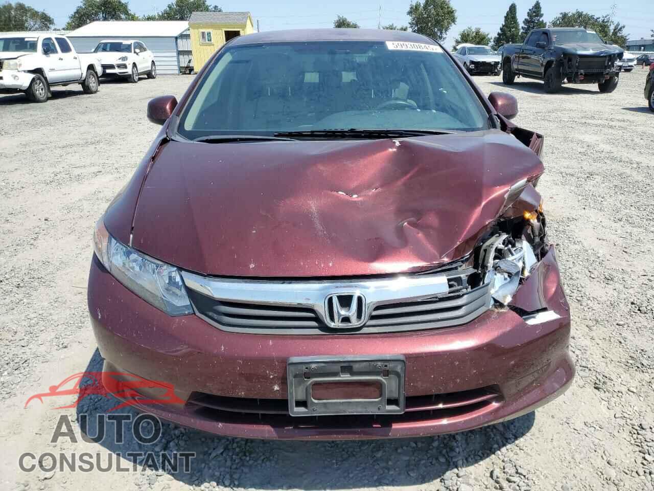 HONDA CIVIC 2012 - JHMFB2F50CS005483