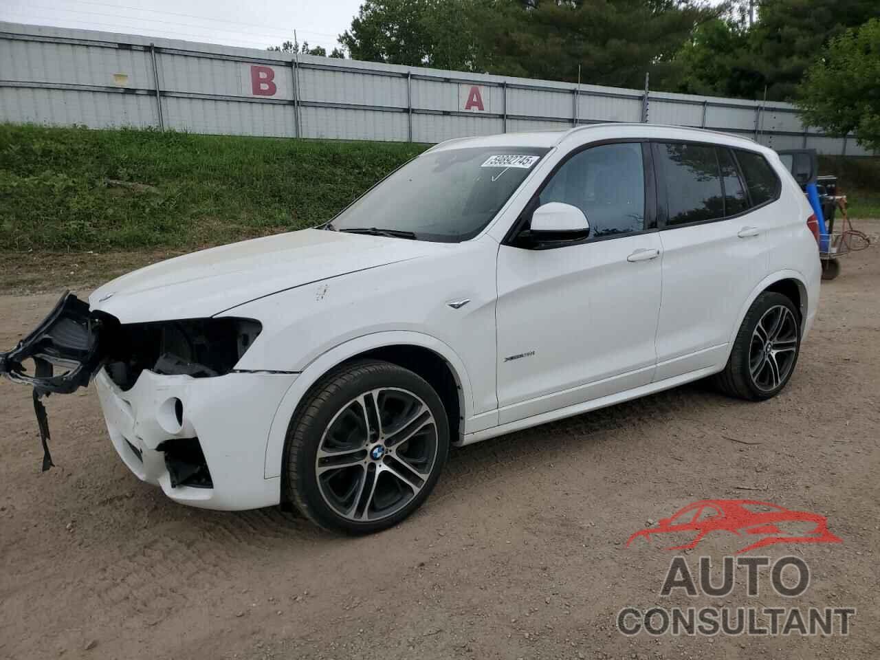 BMW X3 2016 - 5UXWX9C5XG0D86469