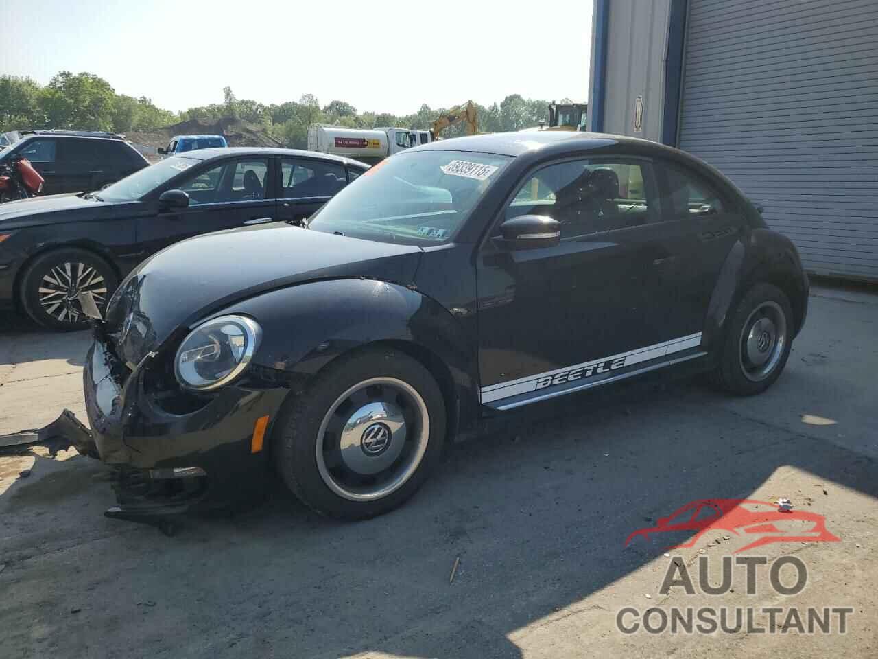 VOLKSWAGEN BEETLE 2012 - 3VWJP7AT9CM619227