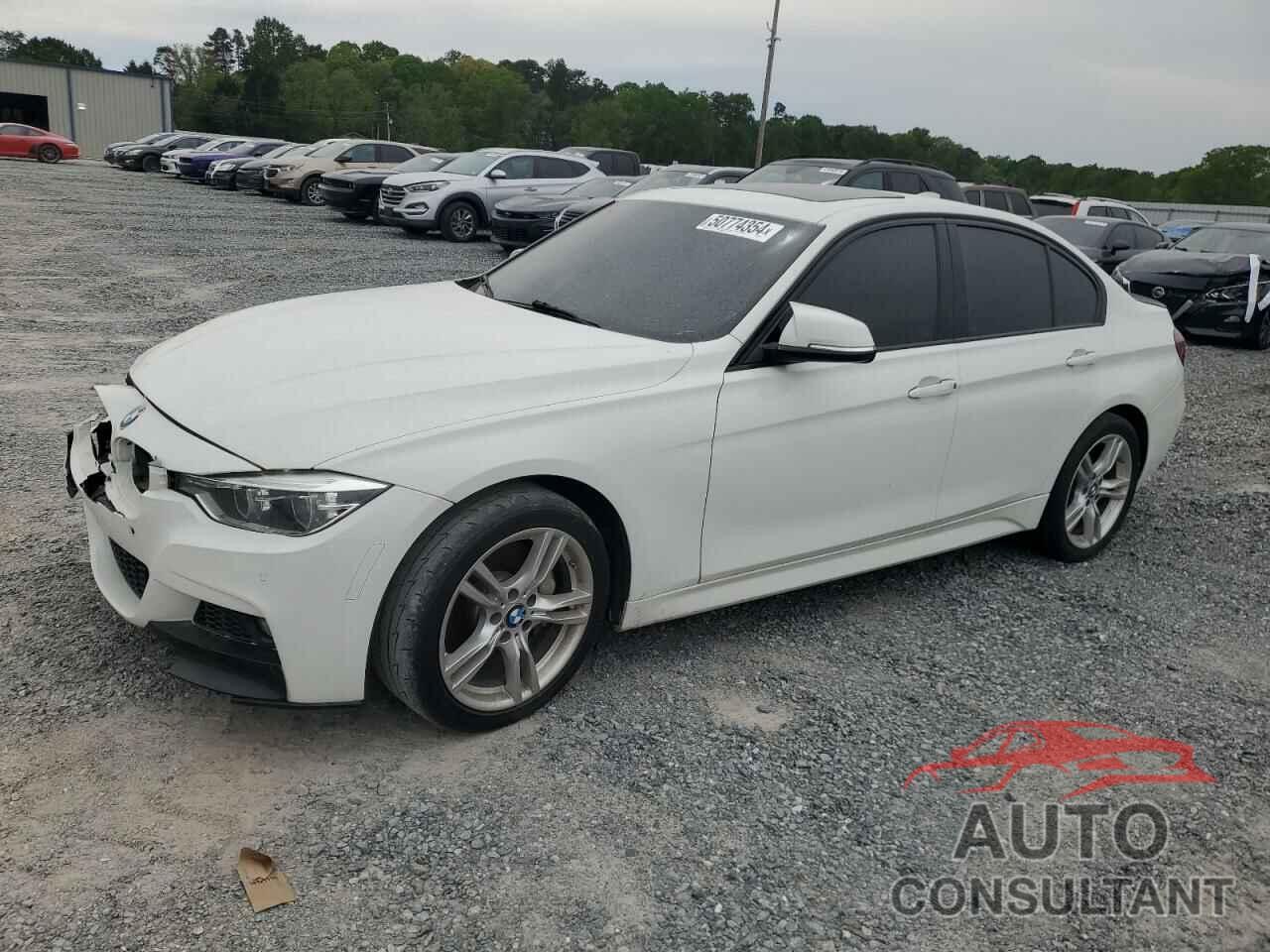 BMW 3 SERIES 2017 - WBA8B7G31HNU37717