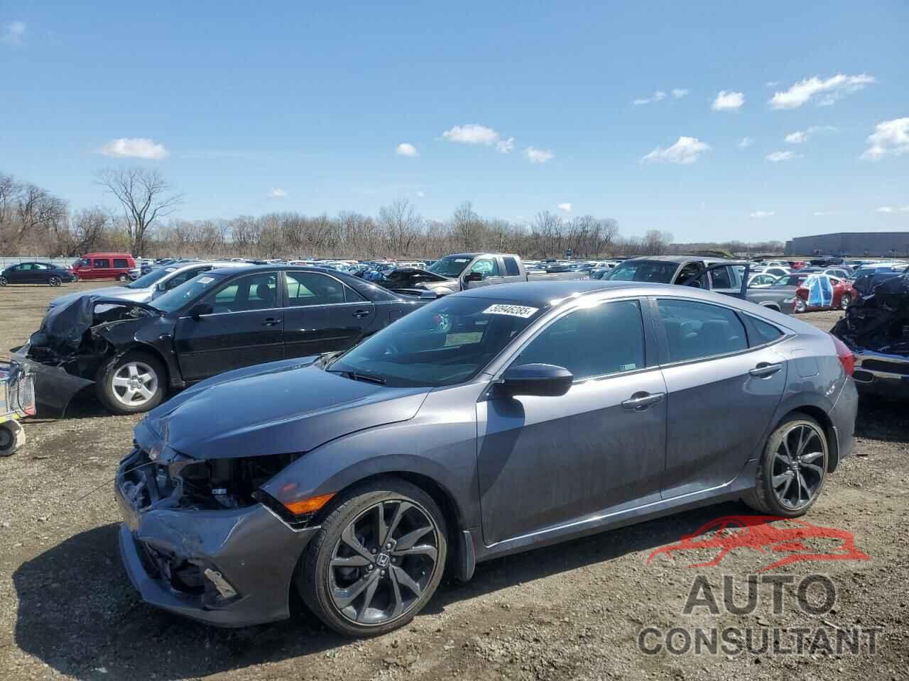 HONDA CIVIC 2021 - 2HGFC2F80MH548674