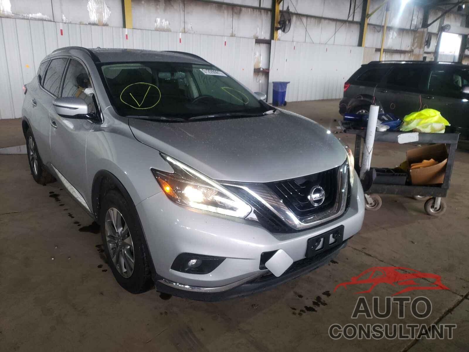 NISSAN MURANO 2018 - 5N1AZ2MH9JN127450