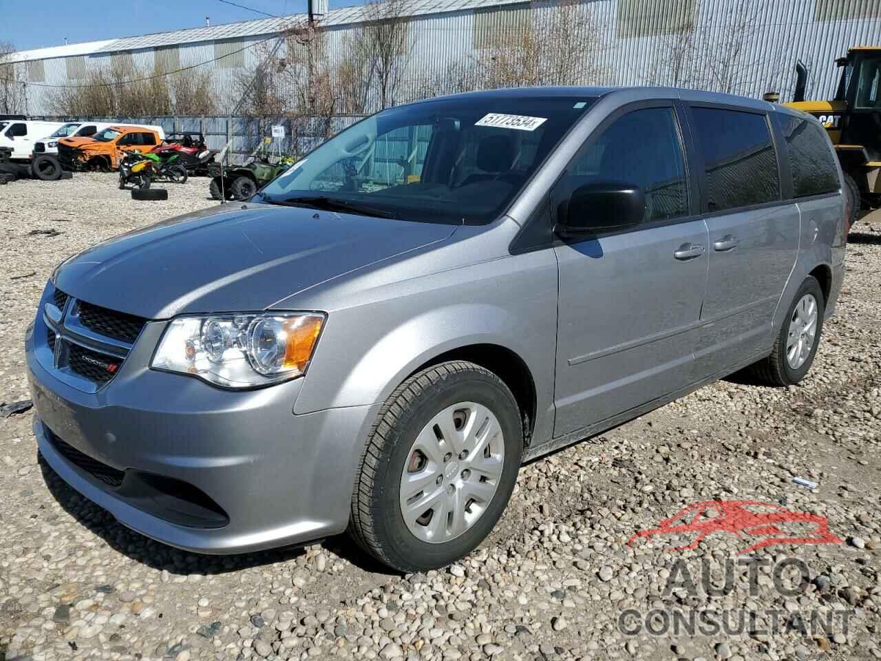 DODGE CARAVAN 2017 - 2C4RDGBG6HR652377