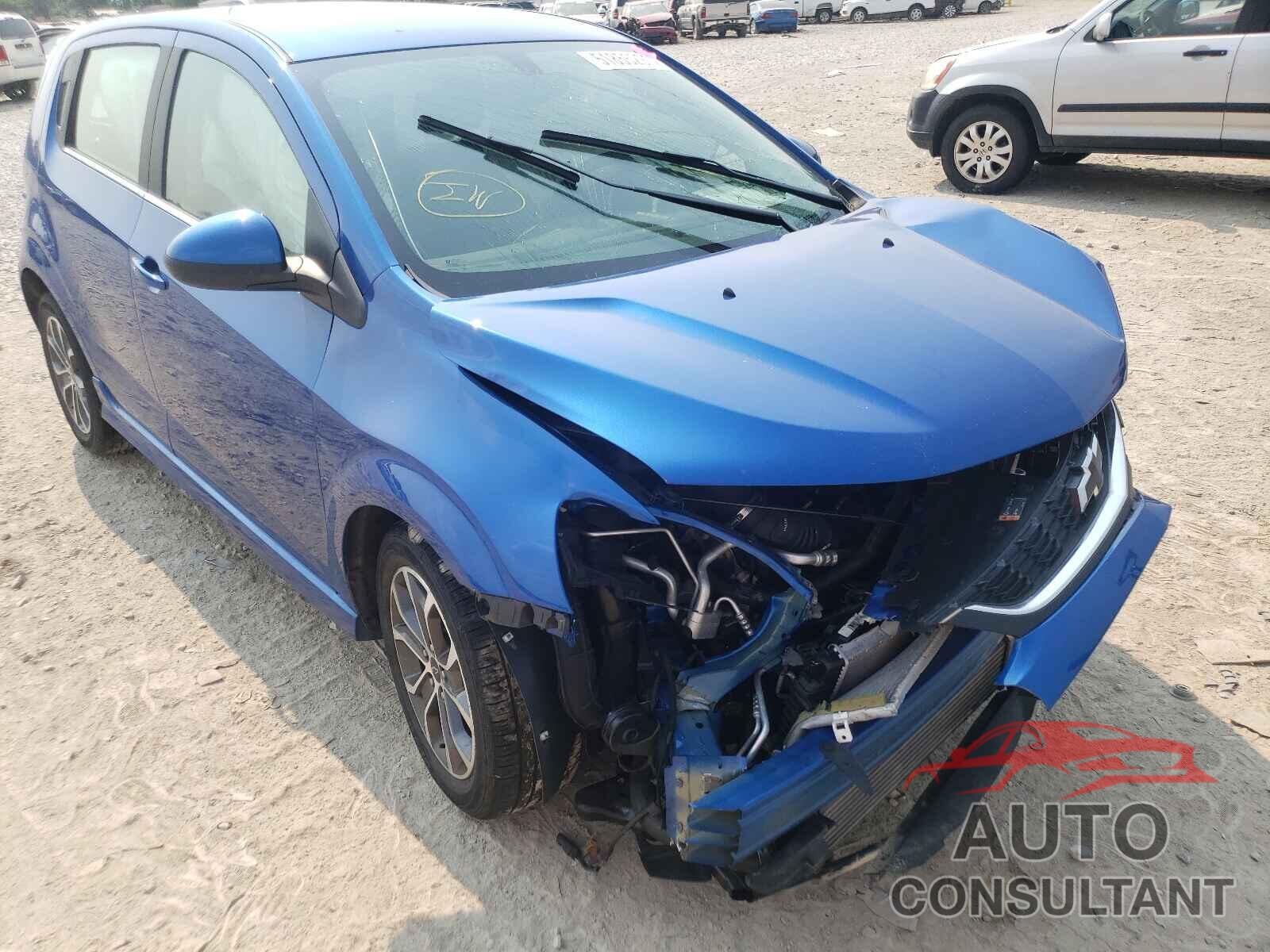CHEVROLET SONIC 2019 - 1G1JD6SB5K4117992