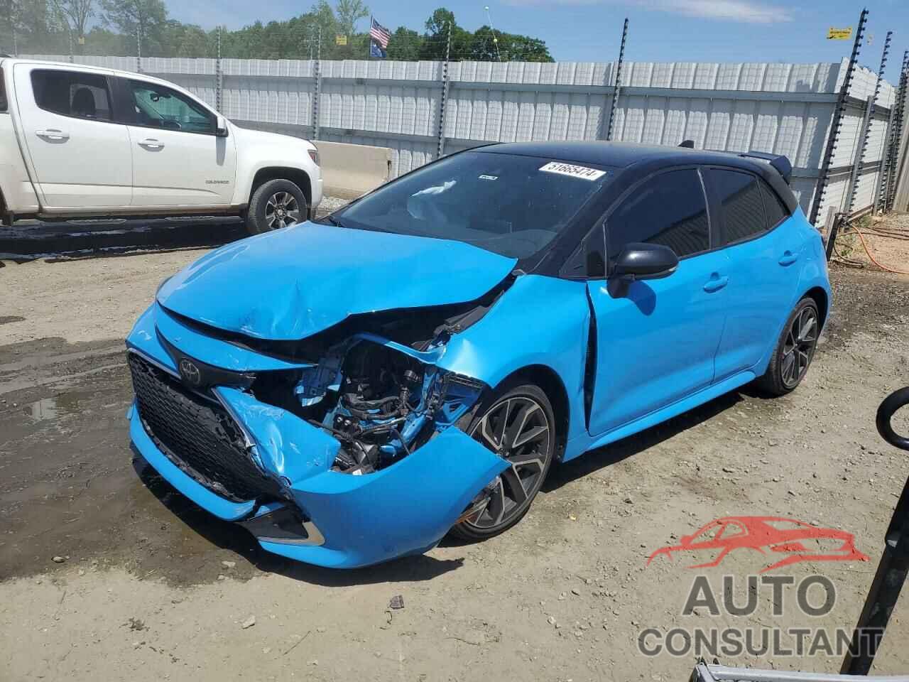 TOYOTA COROLLA 2021 - JTNC4MBEXM3110314