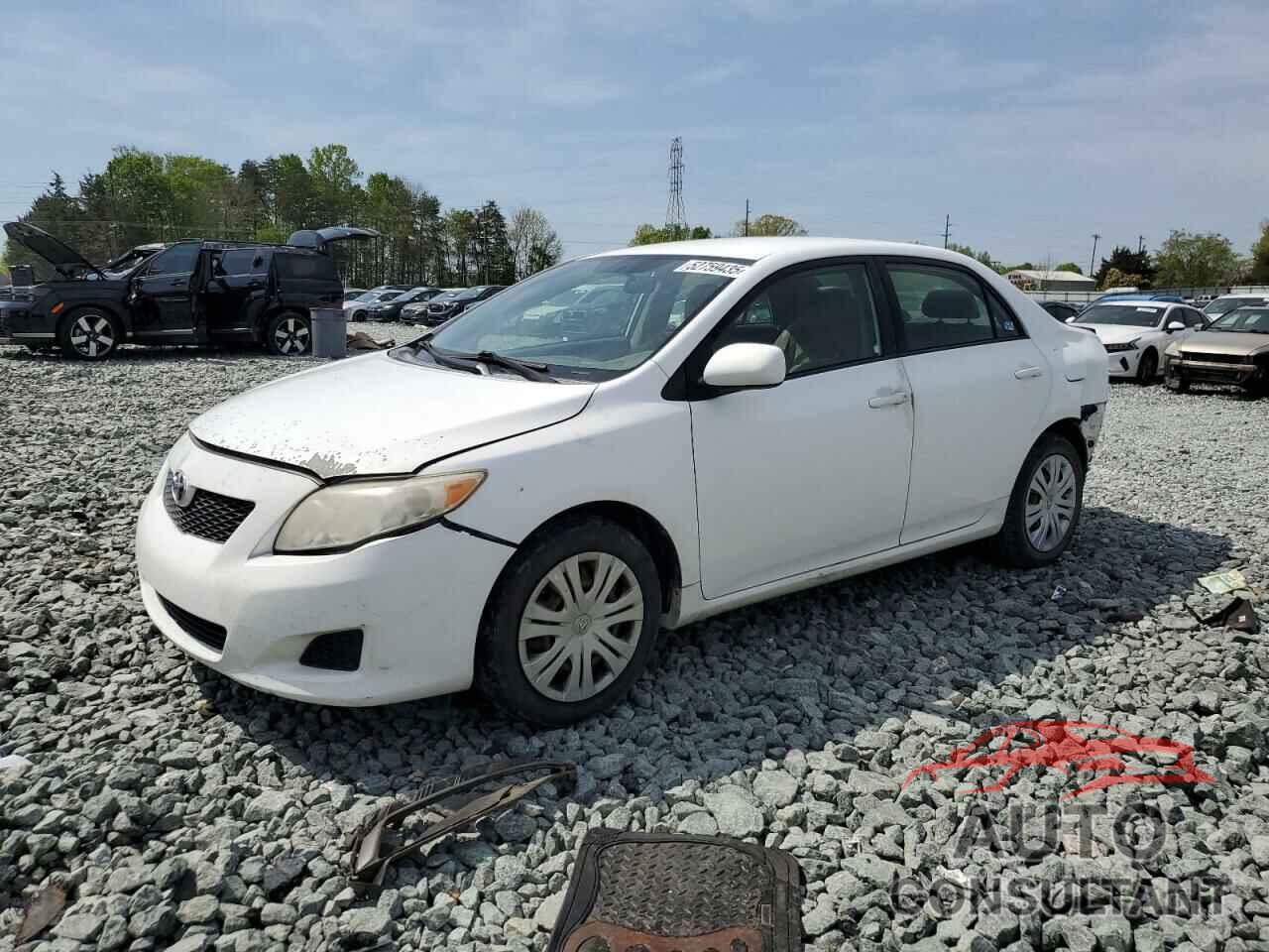 TOYOTA COROLLA 2009 - 1NXBU40E49Z055200