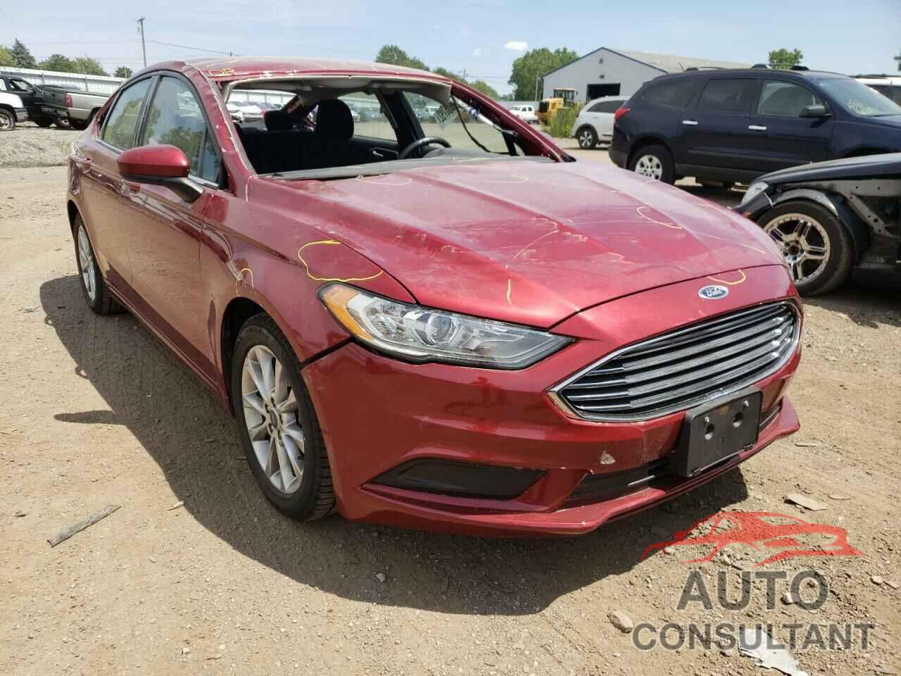 FORD FUSION 2017 - 3FA6P0H73HR394795