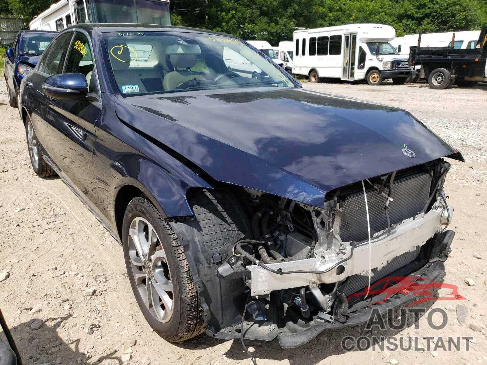 MERCEDES-BENZ C-CLASS 2018 - WDDWF4KB2JR340302