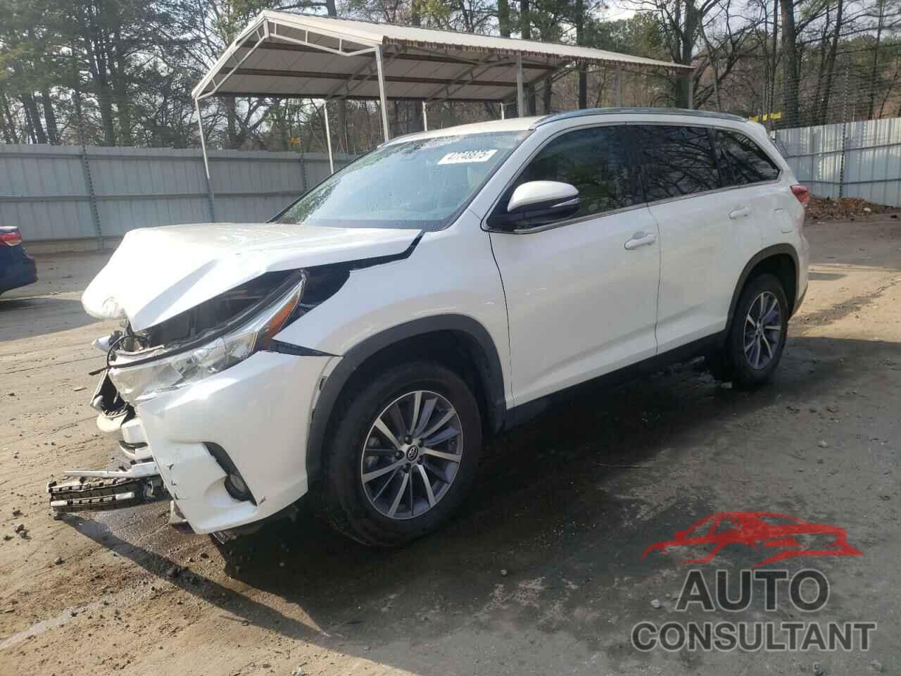 TOYOTA HIGHLANDER 2019 - 5TDKZRFH7KS325499